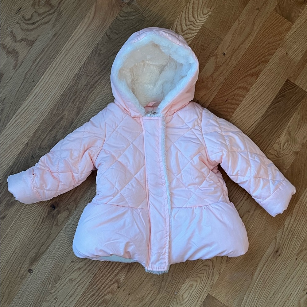 Light Pink Baby Girl Winter Coat
